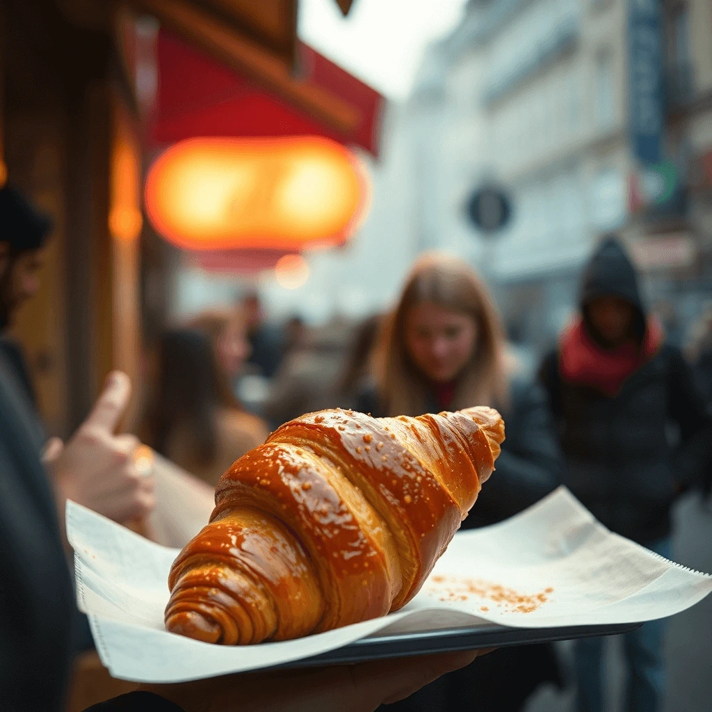 Golden, flaky croissants made using Gordon Ramsay's recipe, showcasing perfect layers and a buttery finish.