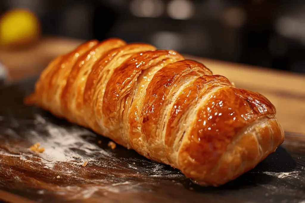 Step-by-Step Guide to Making Lobster Tail Pastry at Home-fbea-42cb-8c76-cb53b085934a_2 (1) Step-by-step guide to making lobster tail pastry at home, showing dough preparation and filling.