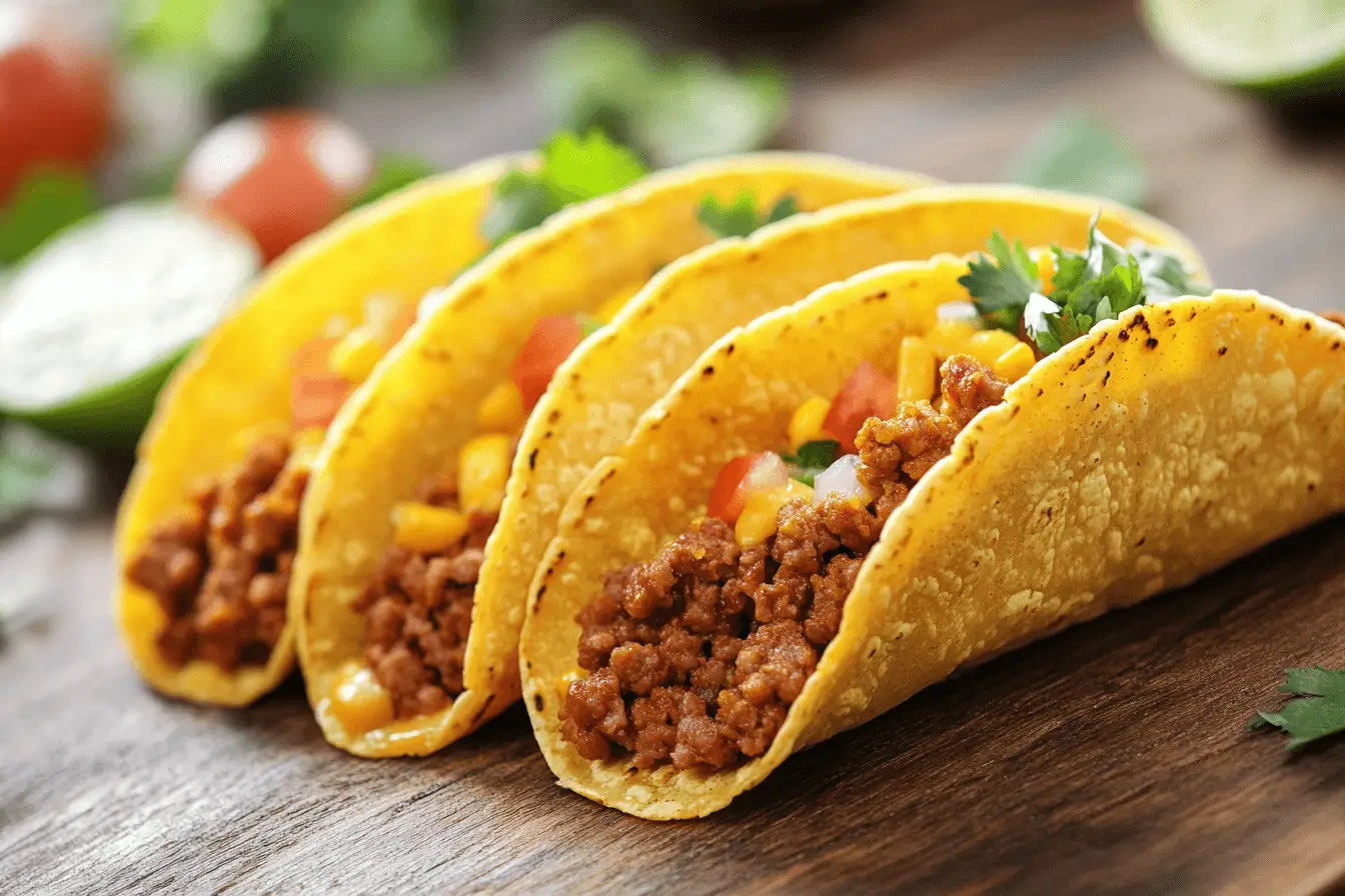 Plate of Authentic Birria Tacos with Consomé