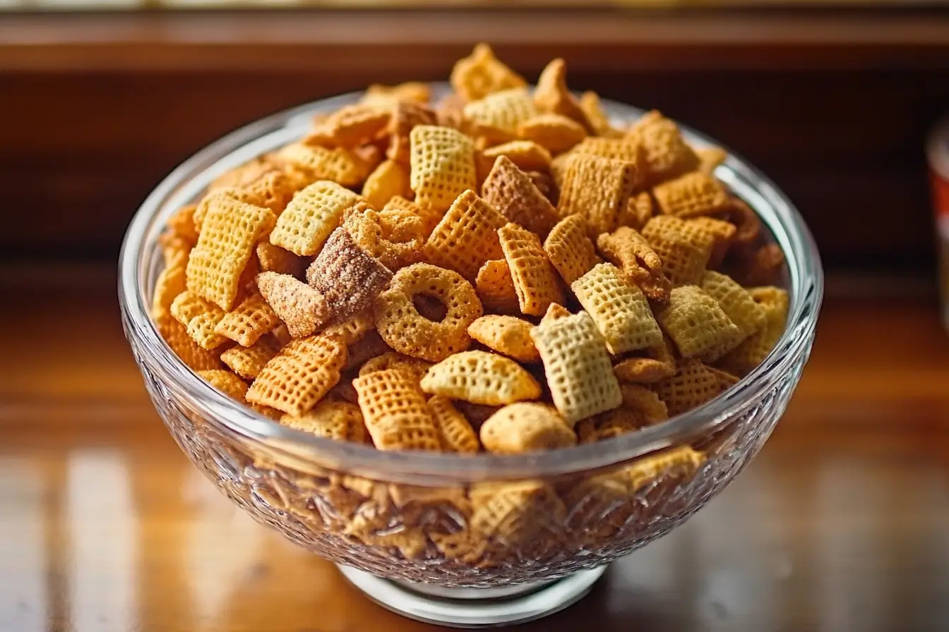 Baking Chex Mix at the Perfect Oven Temperatur