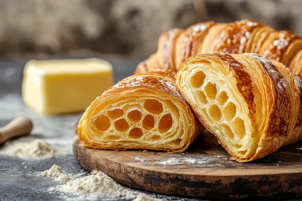 What is the secret to a good croissant: The perfect honeycomb