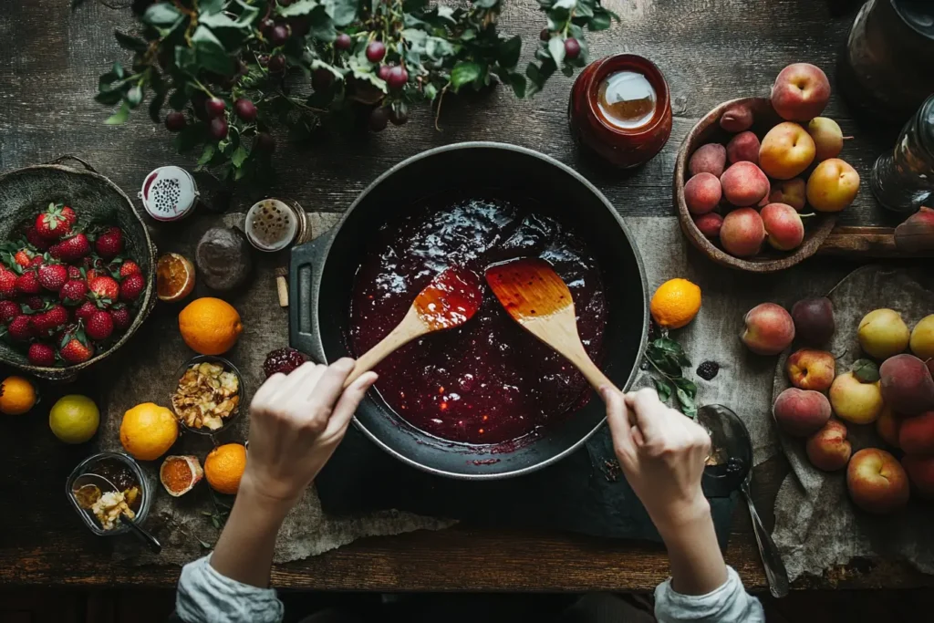 Making Jam with Pectin