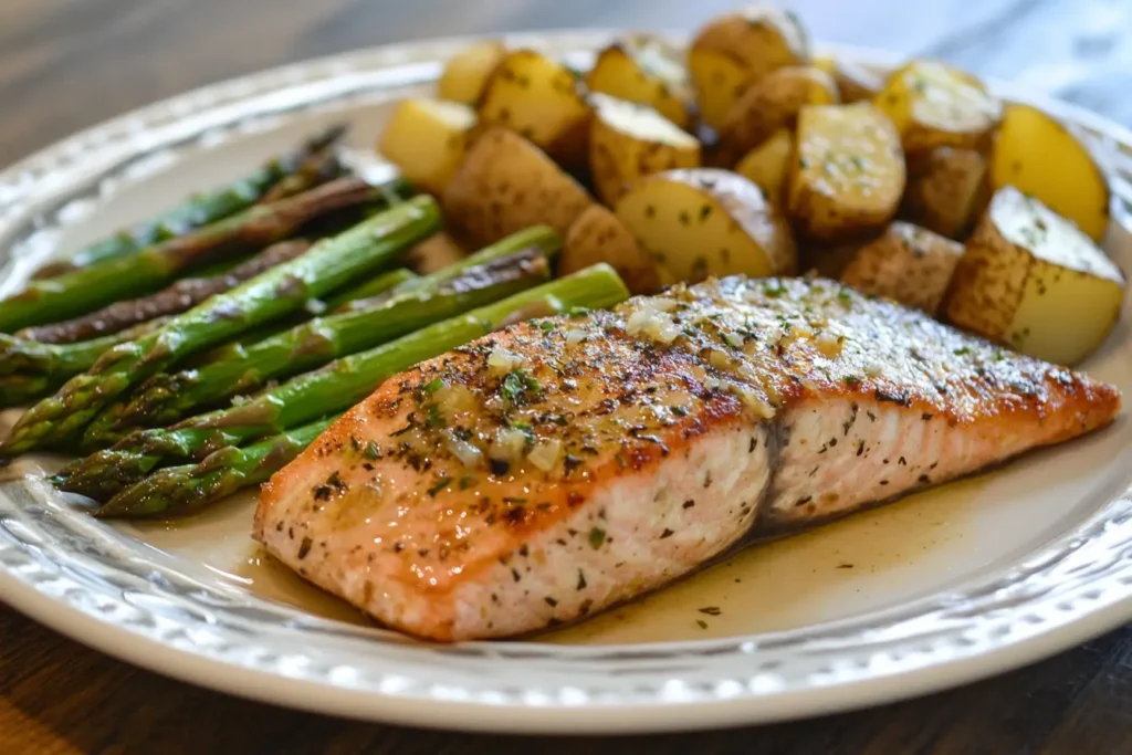 Pan-Seared Steelhead Trout Dinner