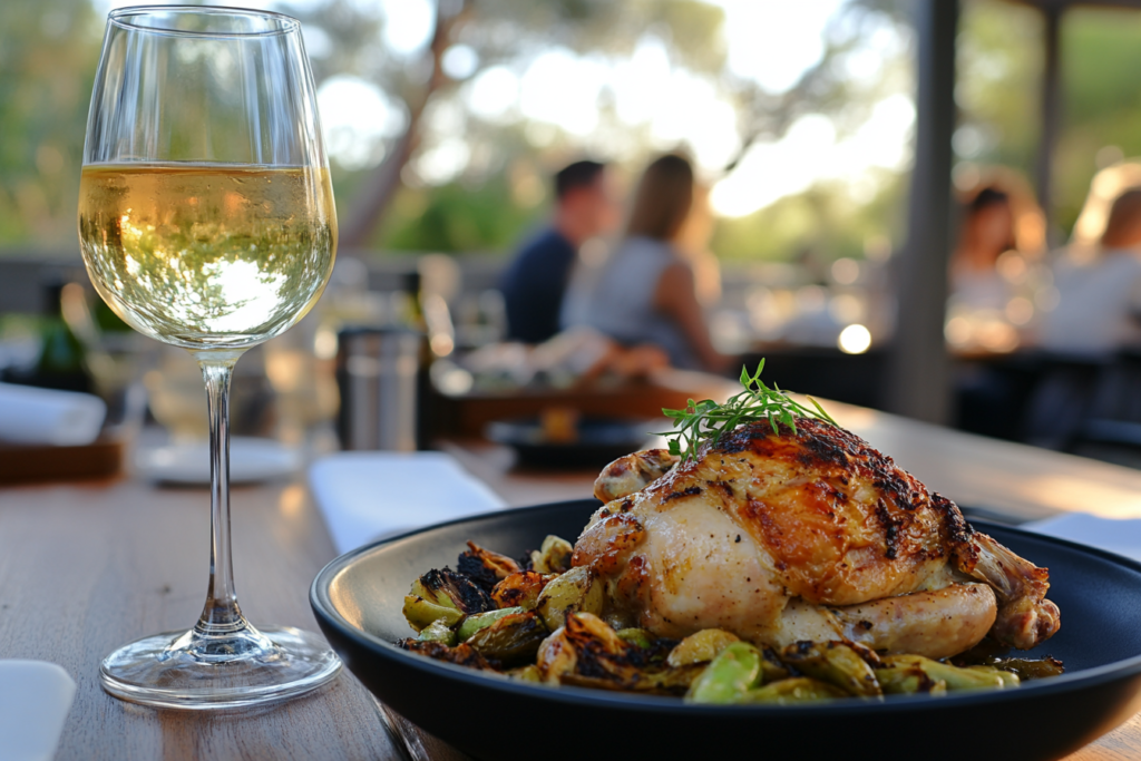 Alice Springs Chicken and Wine Pairing