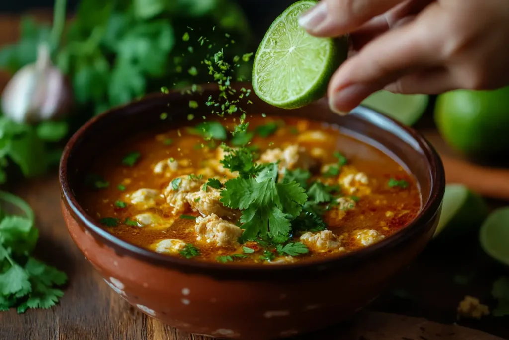 Caldo de Pollo Recipe Toppings