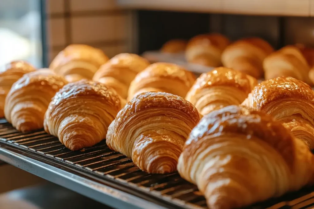 Freshly Baked Croissants