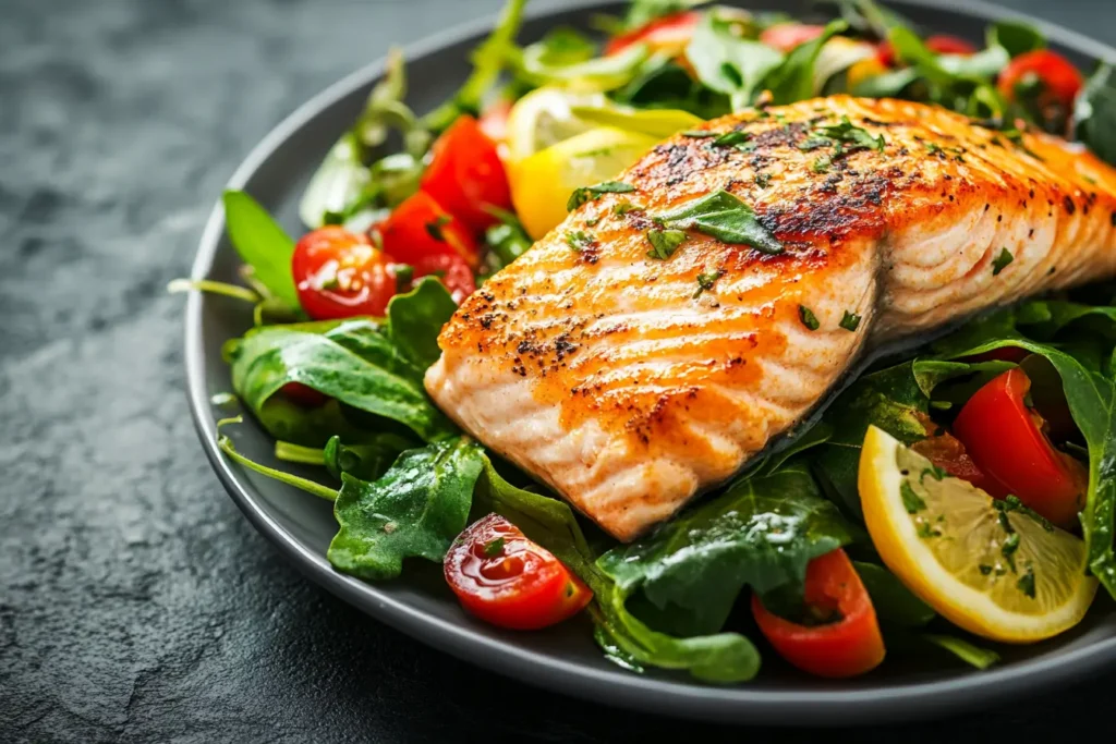 Comparison of steelhead trout and salmon for health benefits and nutrition.