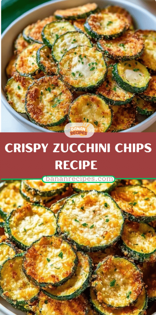 Crispy Zucchini Chips Recipe Healthy Oven-Baked Snack