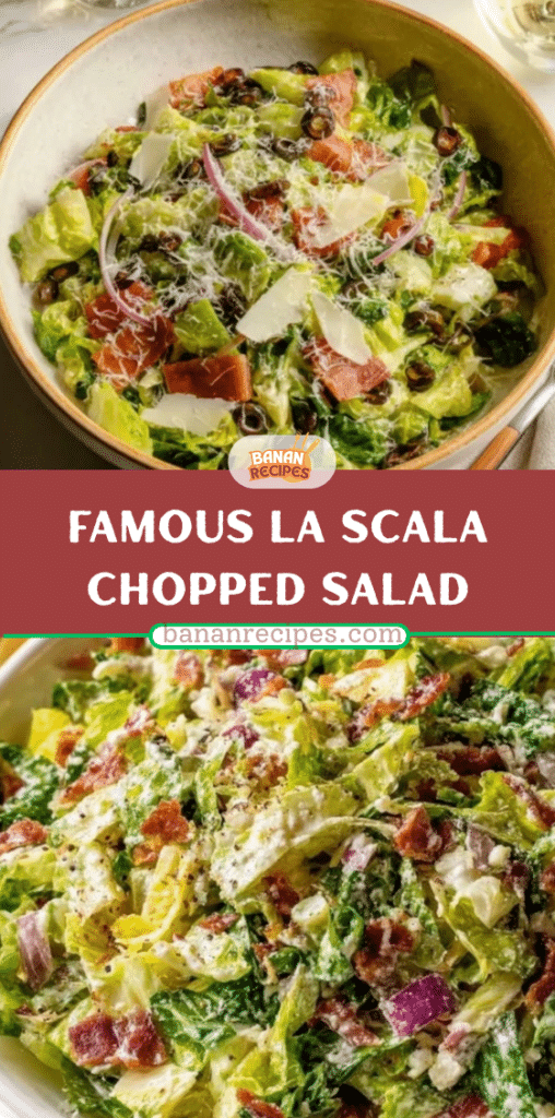 Famous La Scala Chopped Salad – Hollywood Favorite Recipe