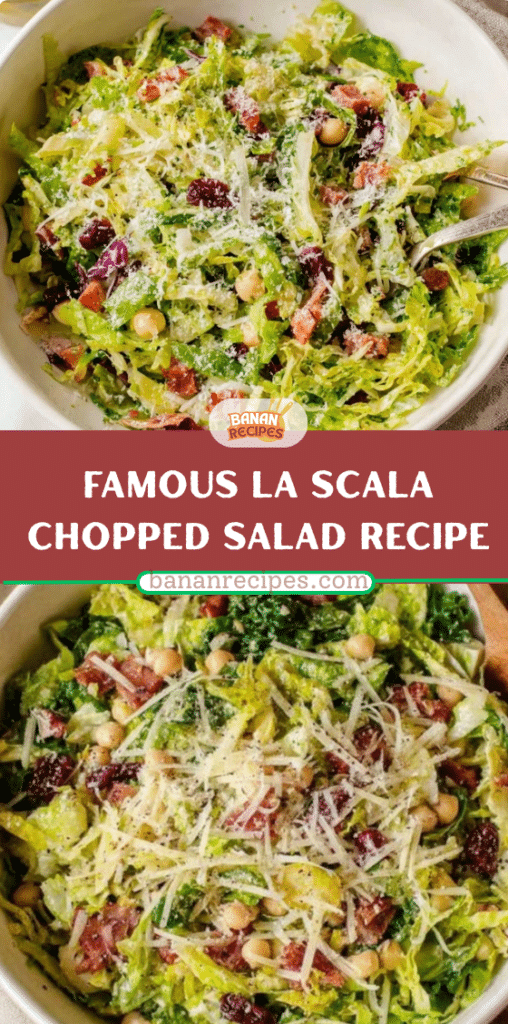 Famous La Scala Chopped Salad Recipe Italian Chopped Salad